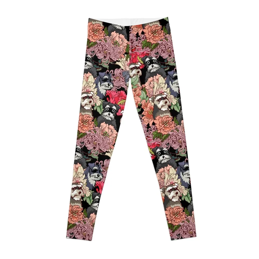 Perché Schnauzer Leggings Legging Push Up Per Ragazze Leggins Push Up Donna Leggings Da Donna