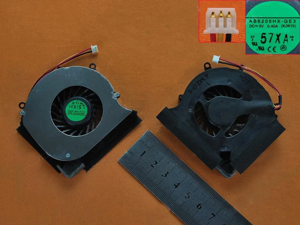 

New Laptop Cooling Fan For COMPAQ CQ35 PN: AB6205HX-GE3 CPU Replacement Cooler Radiator