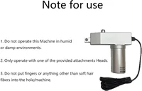 Machine à dreadlocks améliorée avec 6 têtes, Machine à dreadlock instantanée automatique pour Locs, machine à dreadlock électrique portable 5