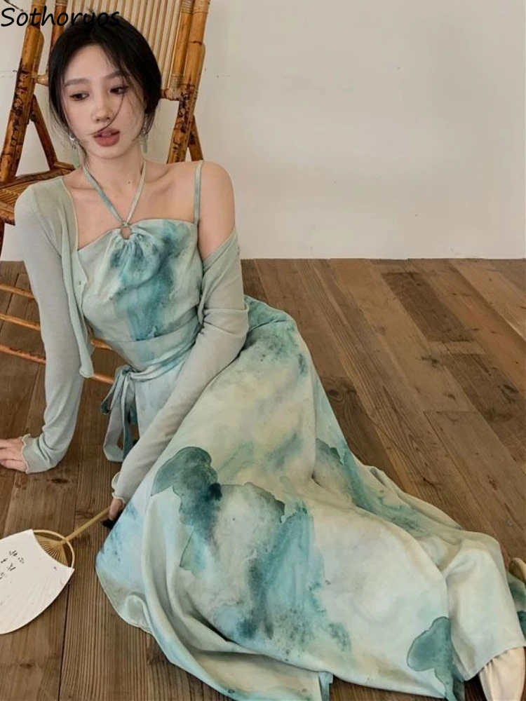 

Женские комплекты с юбкой, универсальные комплекты со шнуровкой в китайском стиле, базовый дизайн, Очаровательные Привлекательные модные костюмы с защитой от солнца