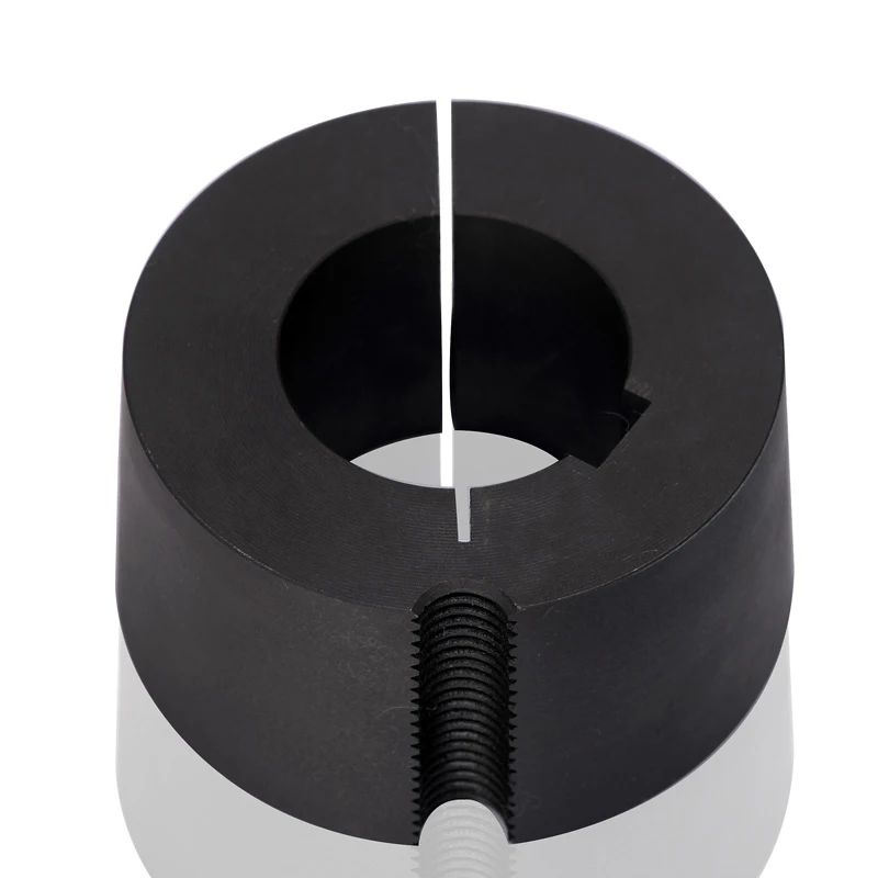 CPT 2517 taper lock bush,25~60mm bore diameter,two set screws included,cast iron GG25 material,surface phosphating Blacking