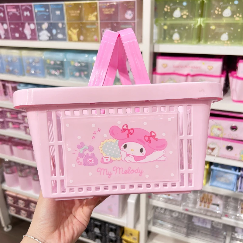 Sanrio Family Series Kawaii Cinnamoroll My Melody Stationery Storage Cute Hello Kitty Little Twin Stars Storage School Supplies