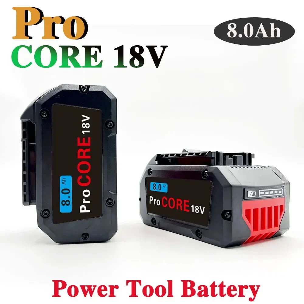 

CORE18V 8.0Ah ProCORE Replacement Battery Suitable for Bosch 18V Professional System Cordless Tool BAT609 BAT618 GBA18V80