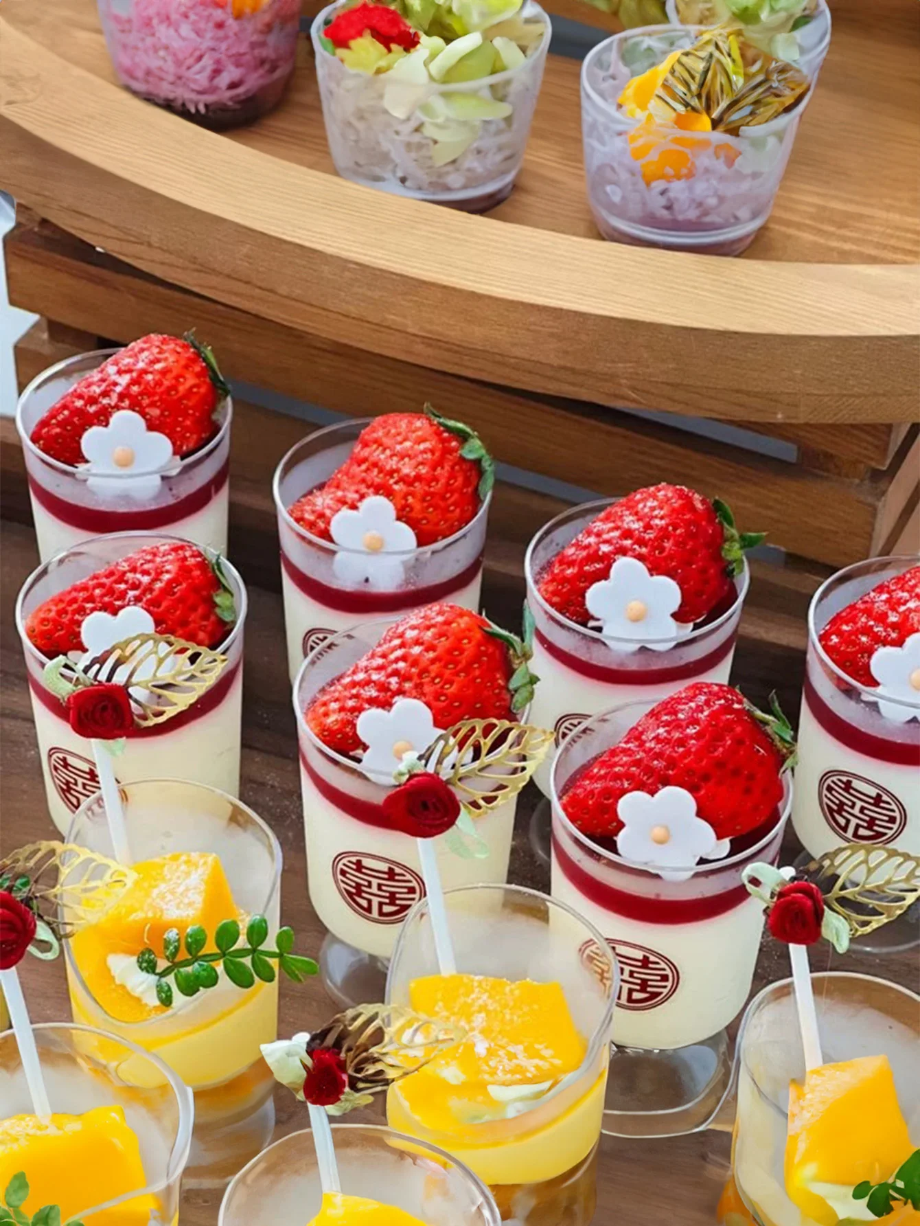 Tall Cup Shot Glass Western Dessert Cup Home Pudding Mold Dessert Without Spoon Ice Cream Mousse Pudding C 10pcs