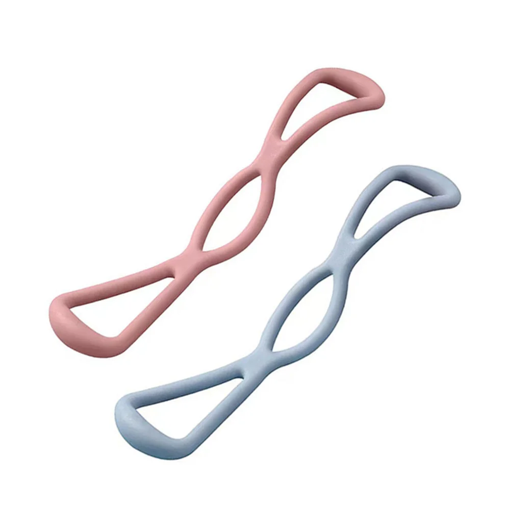 

2 PCS Tie Rod The Shoulder Figure 8 Tensioner Baby Elastic Belt Exercise Bands Tpe Stretch Strap Fitness Bar