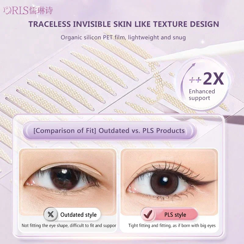 

Invisible Eyelid Sticker 400pcs Double Eyelid Tape Drooping Eye Lace Double Eyelid Patches Breathable Eyes Makeup Ruban Adhésif