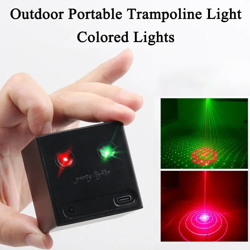 Rechargeable Mini LED Stage Light for Parties and Home Decor