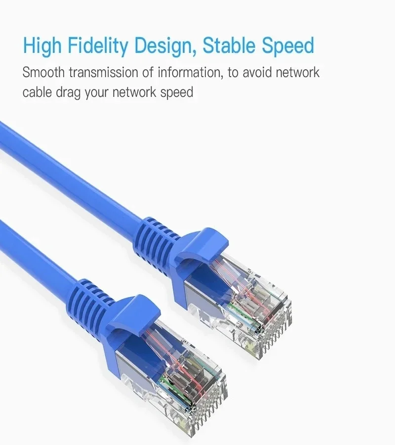 High Speed RJ45 Patch Cat5 Ethernet Network Cable Outdoor Waterproof LAN Cable Wires For CCTV POE IP Camera System