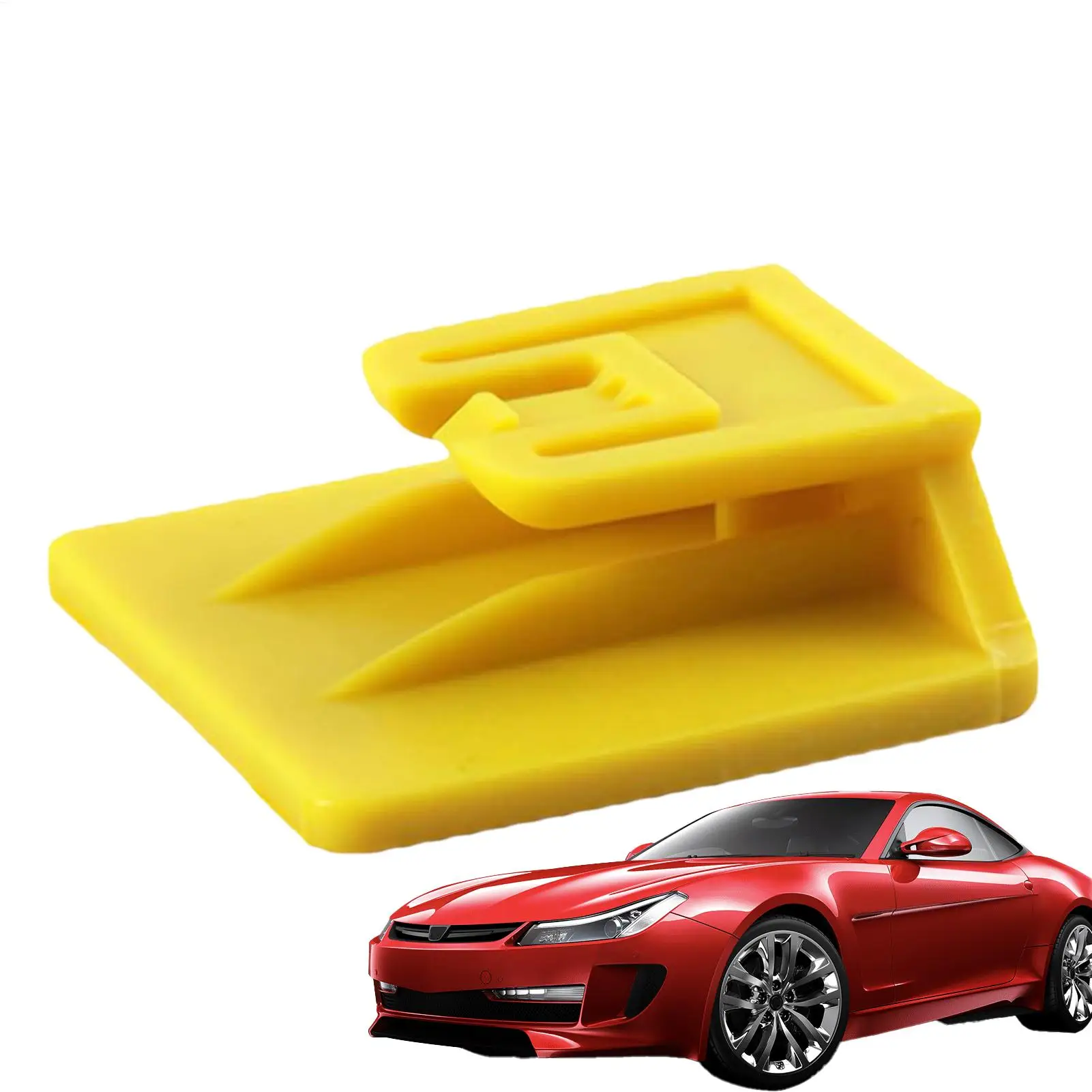 Car Electronic Toll Pass Support Adhesive Windshield Pass Clip Holder Vehicle ETC Accessories for Secure Toll Pass Placement