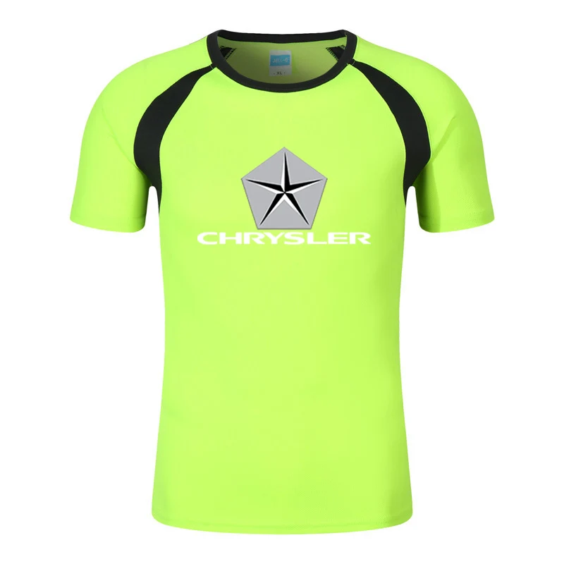 Chrysler 2023 Men Summer style high-quality fashionable Eight-Color Short Sleeve Leisure Comfortable Breathable tops Clothing