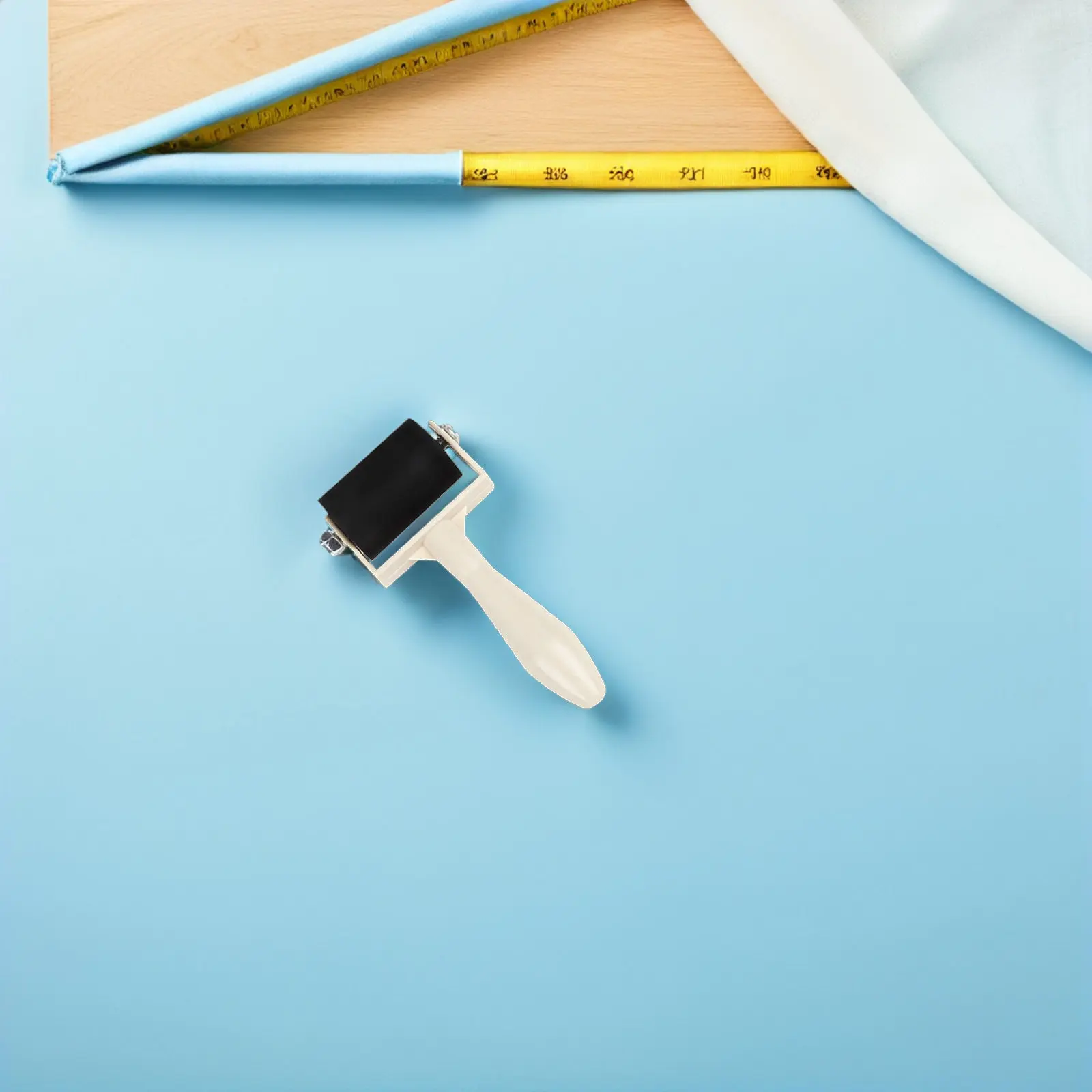 12Pcs 고무 인쇄용 롤러 도구 어린이를위한 질감있는 잉크 어플리케이터 공예 그림 라인스톤 블록 인쇄 미술 용품