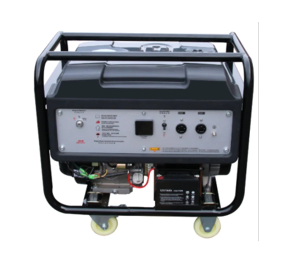 China professional manufacture popular product electric start 6KW gasoline generator set for sale