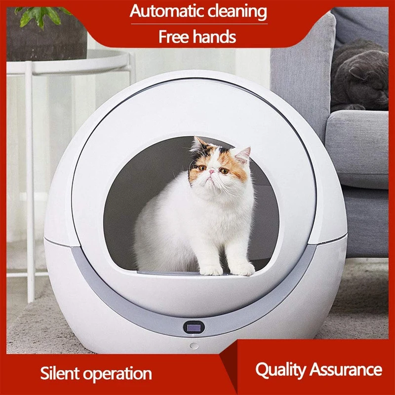 Els Pet Extra Large SelfCleaning Cat Litter Box With APP Control
