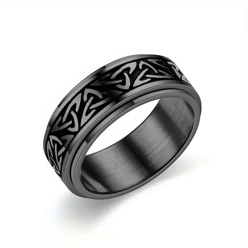 Fashion Titanium Steel Ring - Lifestyle shot 3