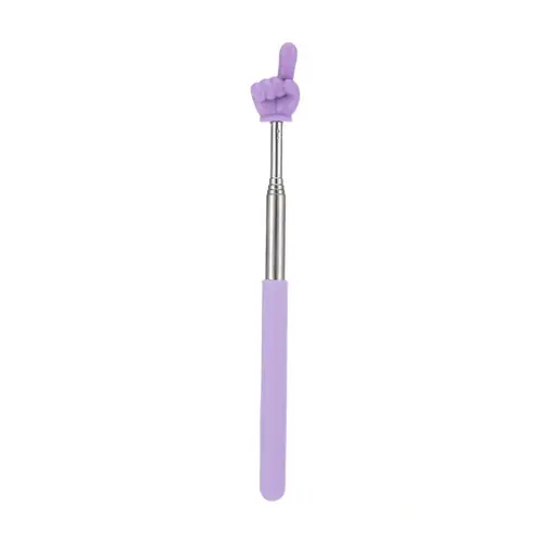Creative Stainless Steel Teaching Telescopic Rod Finger Design Teaching Stick multifunctional Reading Stick home School Supplies - Image 7
