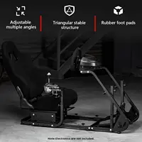 Dardoo G29 Racing Cockpit with Seat, Fits G25/G27/G923/T150, Steering Stand, Wheel/Pedals Sold Sep. 2