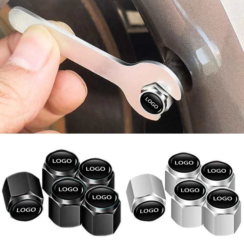 5Pcs Tappi Per Valvole Per Auto Tappi Per Pneumatici Per Ruote Tappi Per Stelo Per Daihatsu Terios Sirion Mira Materia Rocky Yrv Feroza Charade Access