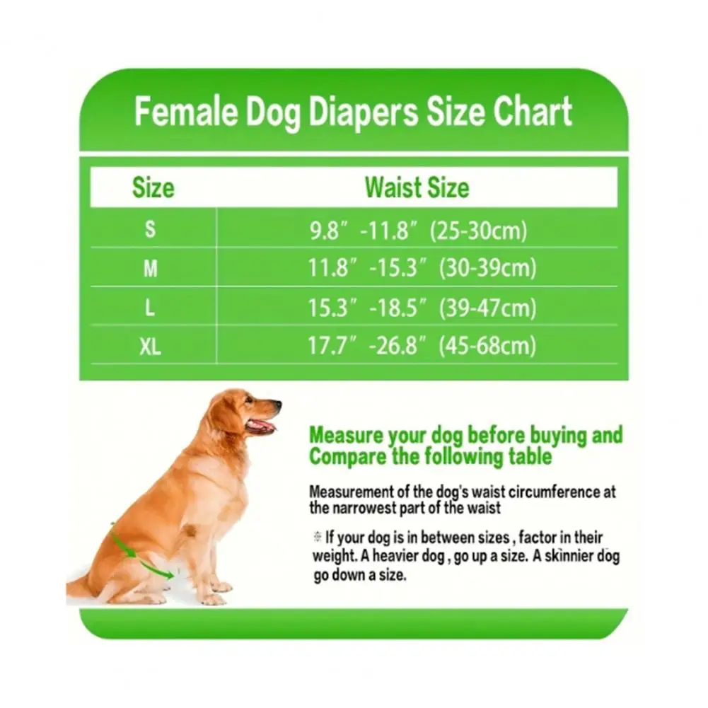 Dog Diaper Comfortable Pet Menstrual Pants Flower Pattern Washable Physiological Diaper For Dogs Cats Small pet diapers,dog diapers,dog nappies