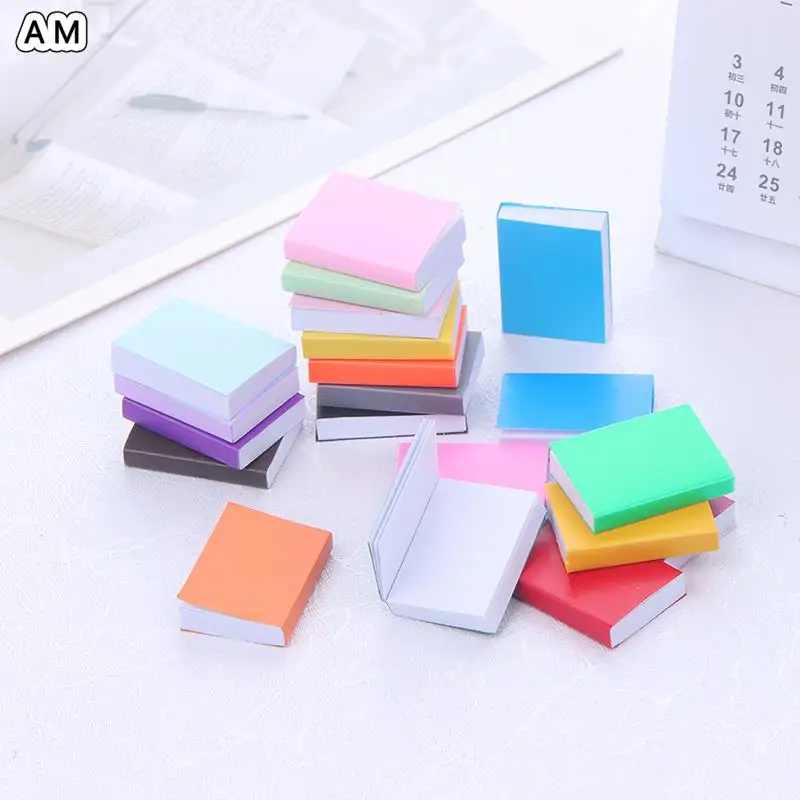 

4pcs Dollhouse Miniature Books Doll House Book Model Dollhouse School Decoration Accessories