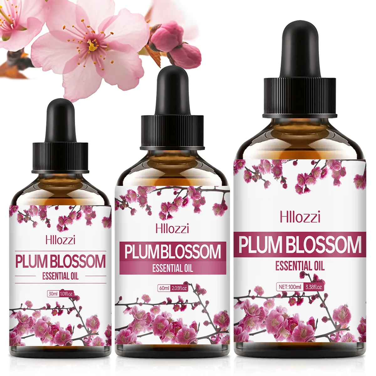 Plum Blossom Ultra-Moisturizing Massage Oil with Refreshing Aroma