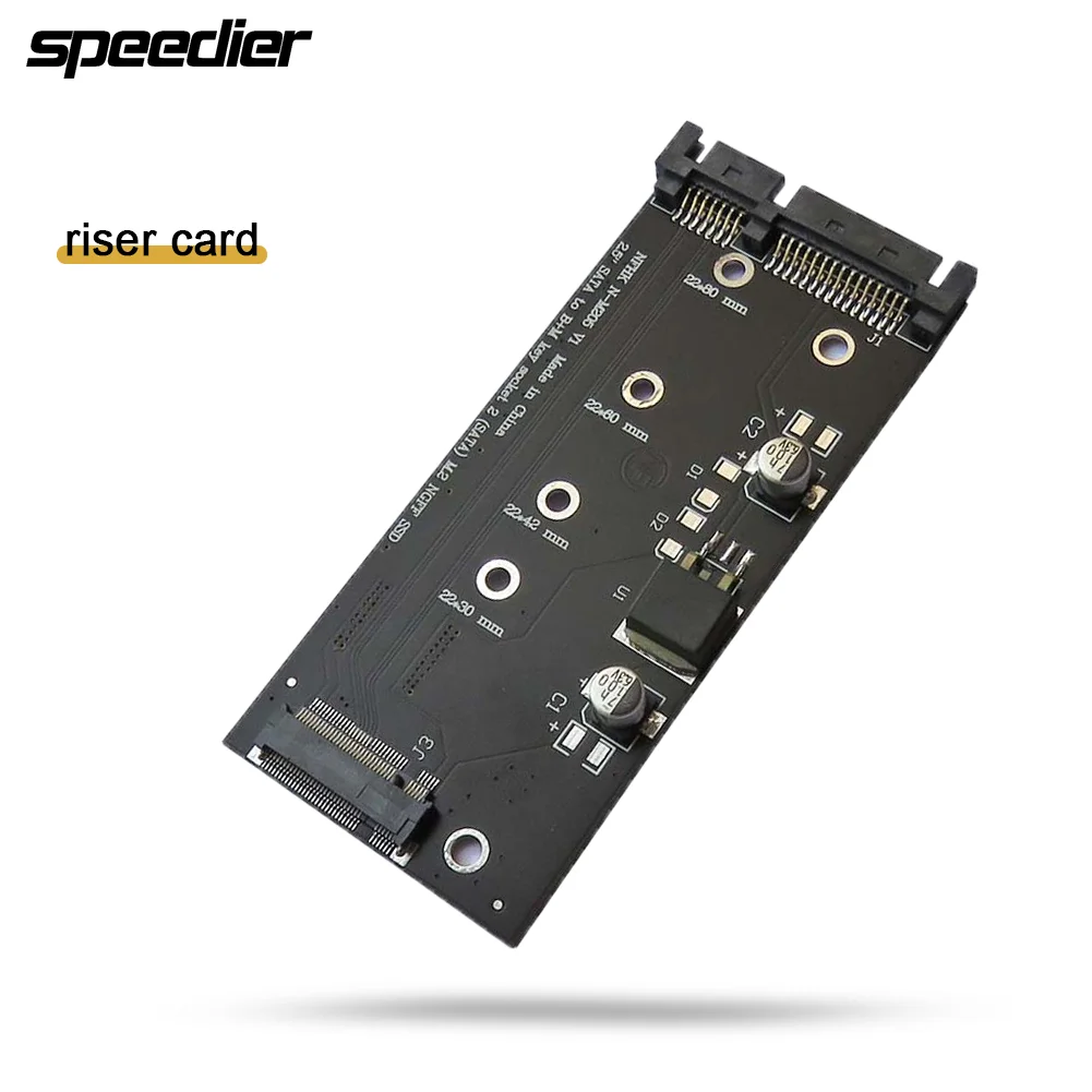 

2,5 "SATA 3-B + M ключ SATA M.2 NGFF SSD адаптер карты