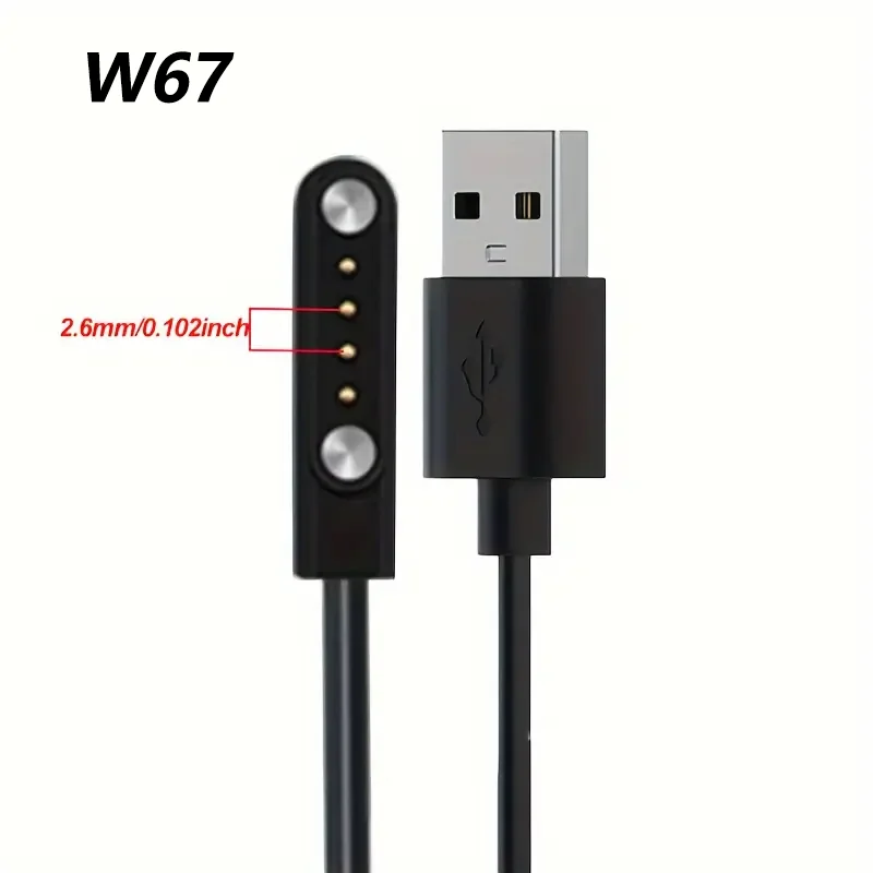 Magnetic Universal Charging Cable for Wearable & Portable Devices