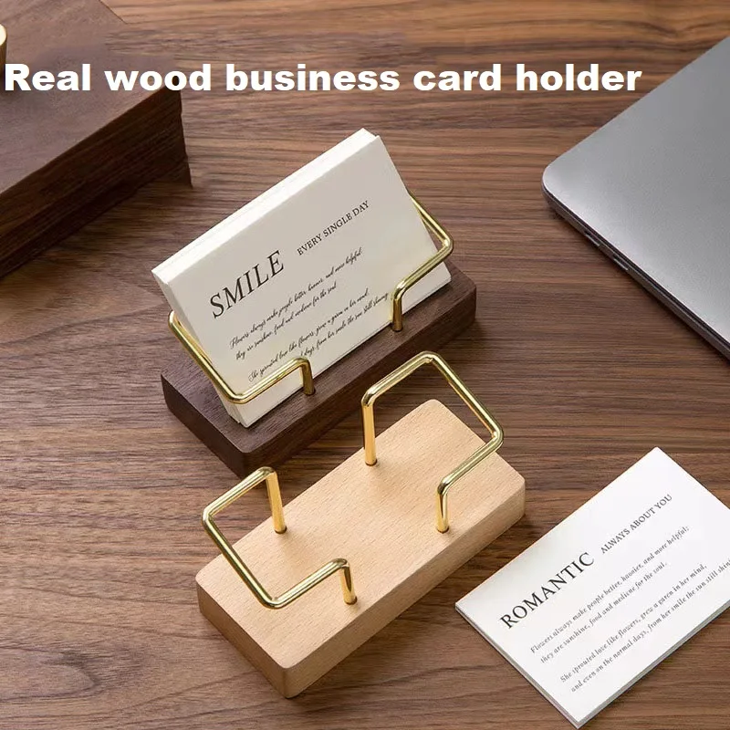 New Desktop Business Card Holder Storage Price Tag Display Desktop Support Holder Card Display Stand