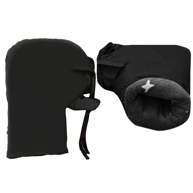 Riding Handlebar Gloves For Bicycles Thick Warm Road Bike Handlebar Glove Cycling Accessory For Motorcycle Mountain Bike Scooter 4