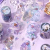 200cm/roll，Starry Night Scrapbook Sticker，Making adhesive tapes，Phone Case，Water Cup，Notebook Decorative，Aesthetic Stationery 4