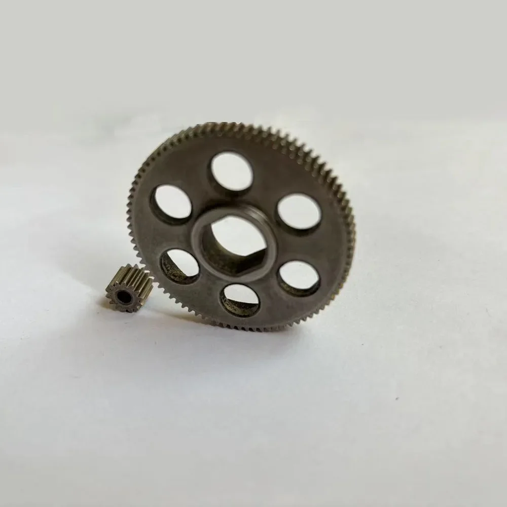 잔디 깎는 기계용 42mm 미니 기어 리튬 배터리 전기톱 사각 구멍 피니언 어셈블리