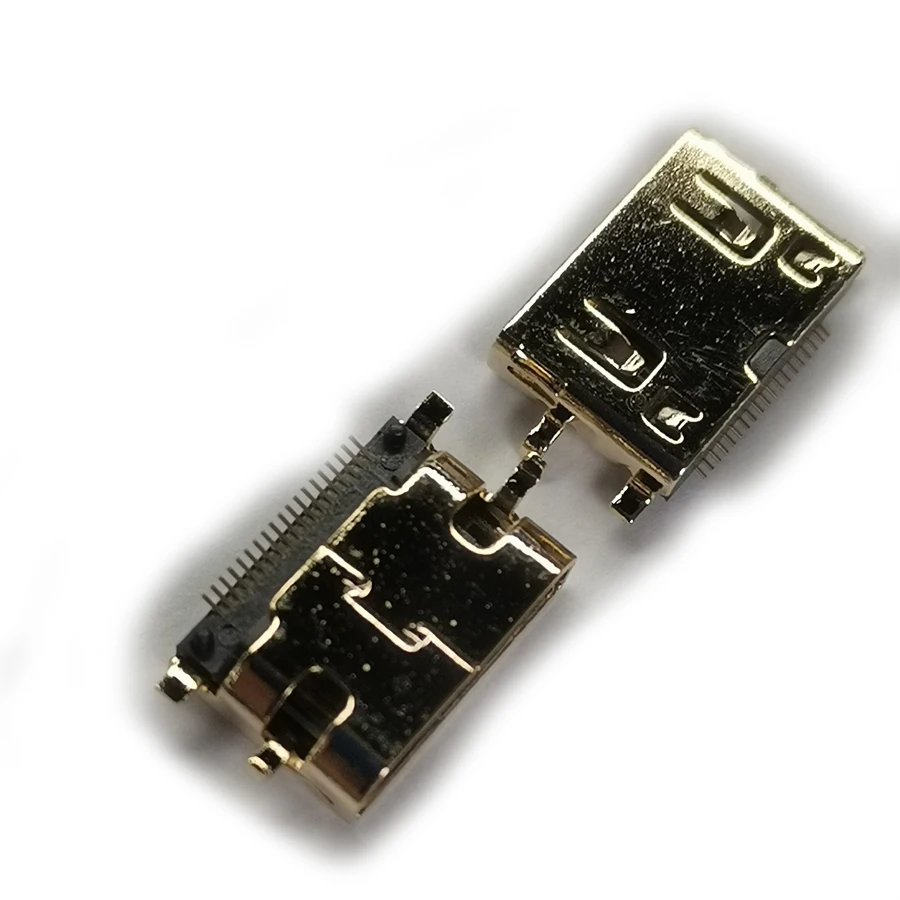 

20PCS/Lot MINI HDMI Female Jack/Socket Connector 19PIN 0.8mm Sinking-Plate Gold-Plated