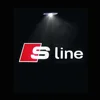 Led Car Door logo Welcome Light For Audi A4 B5 B6 B7 B8 B9 A1 A3 8V 8P 8L A6 C5 C6 C7 A5 A7 A8 Q3 Q5 Q7 TT S3 S6 Sline Quattro 6