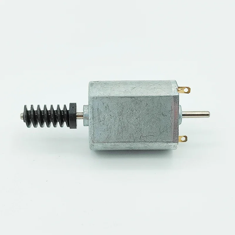 FK-130SH 미니 듀얼 샤프트 모터 130 고속 20mm DC 6V-24V 마이크로 전기 웜 기어 모터 DIY 취미용 장난감 자동차 보트용