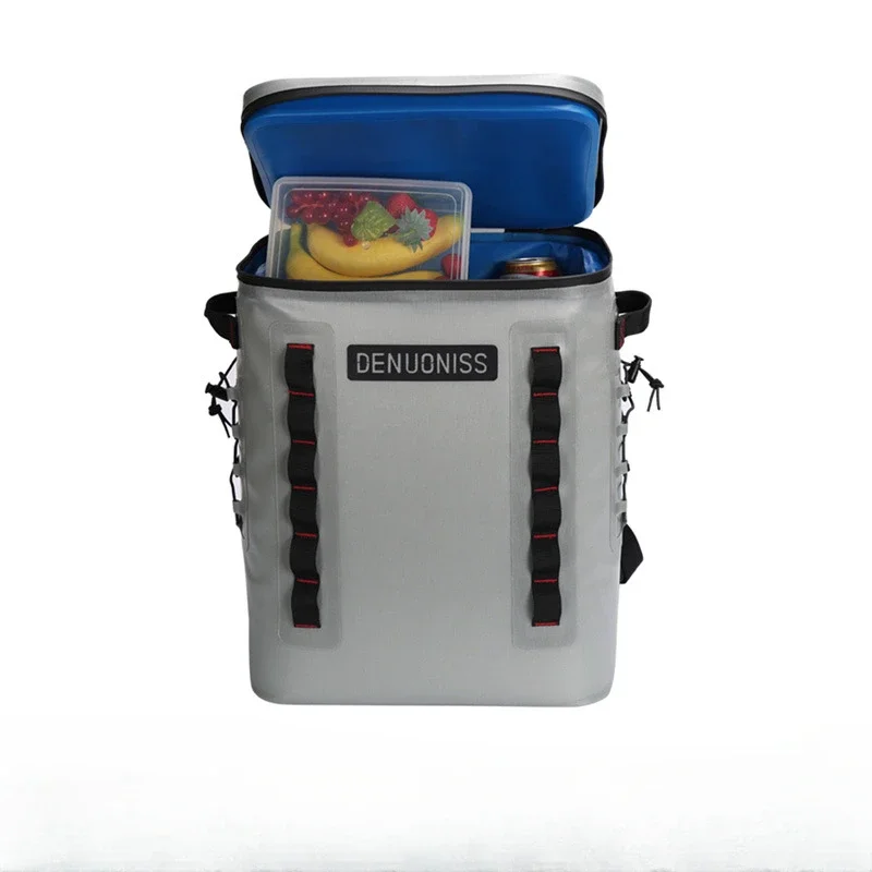 Outdoor Camping Storage Thermal Cooler Bag for Food Luxury Designs Large Backpack Picnic Basket Travel and Camping Supplies