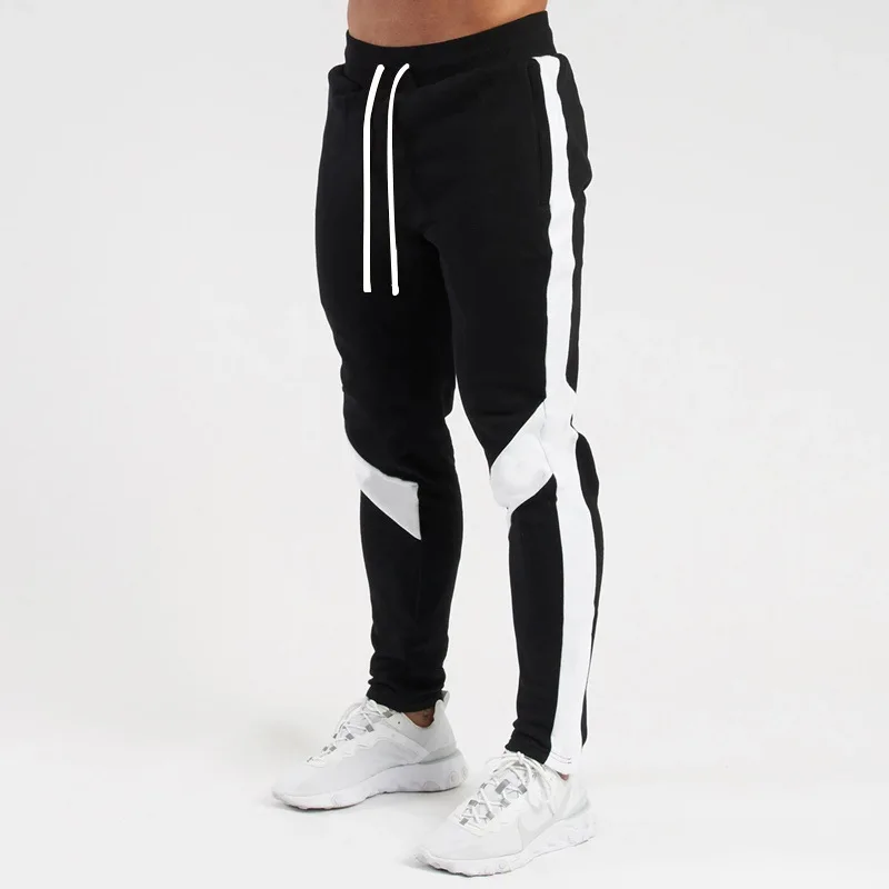 

Men's Sweatpant Sportswear Running Jogging Fitness Patchwork Sports Pants Trousers Men Casual Long Pant High Quality Streetwear