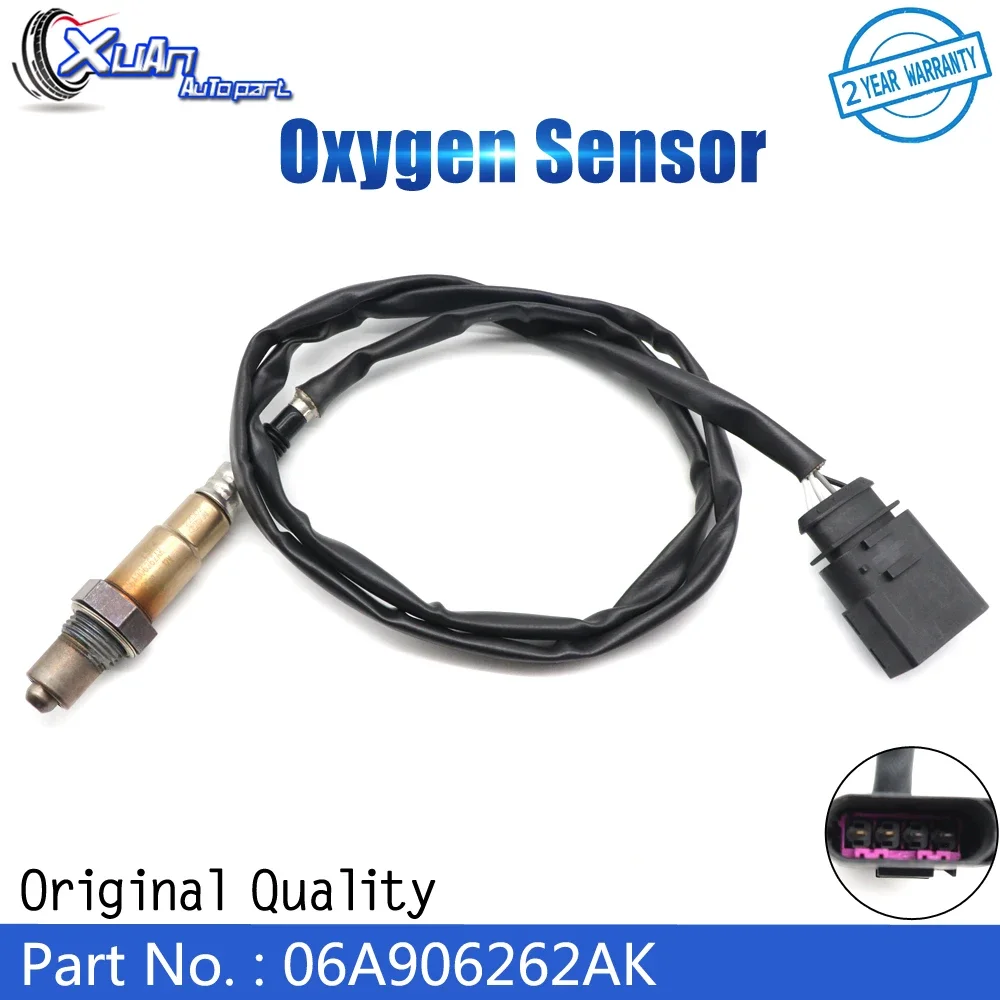 

XUAN Air Fuel Ratio Lambda O2 Oxygen Sensor 06A906262AK for Audi A4 A6 A8 S4 TT Volkswagen Beetle Golf Passat Cabrio Skoda 1.6L