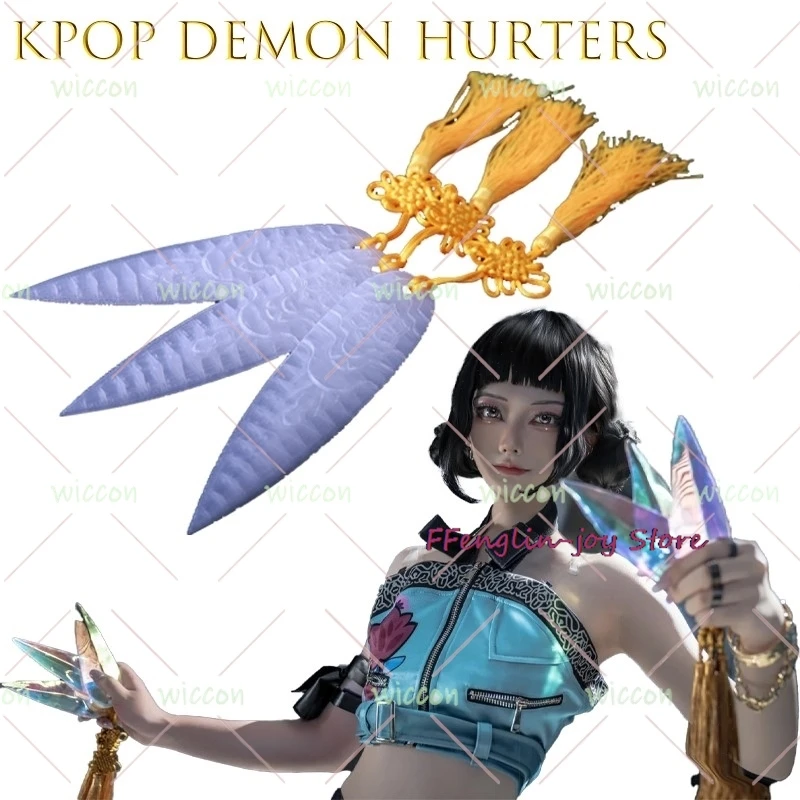 PulseLaaab Kpop Demon Waffe - 63,5cm Cosplay Messer Für Anime & Halloween