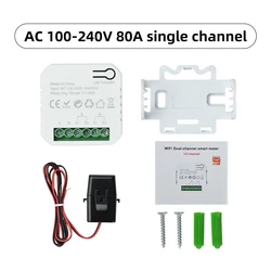 Smart Energy Monitor with WiFi Connectivity and App Integration (1 way)