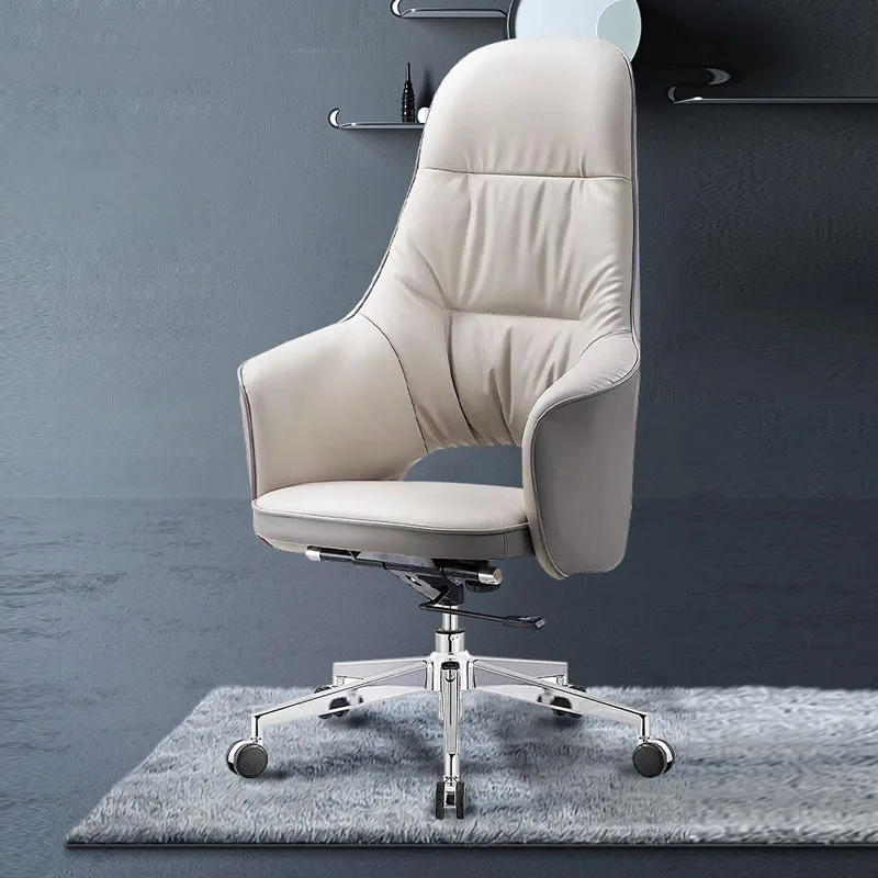 Simple Gamer Office Chairs Recliner Playseat Living Room Designer Accent White Grey Computer Chair Swivel Sillas Furniture