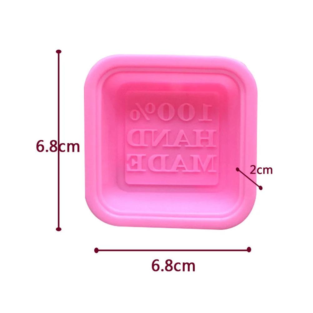 Hand Made DIY Silicone Mold 1PC for Soap and Fondant Cake Decorating