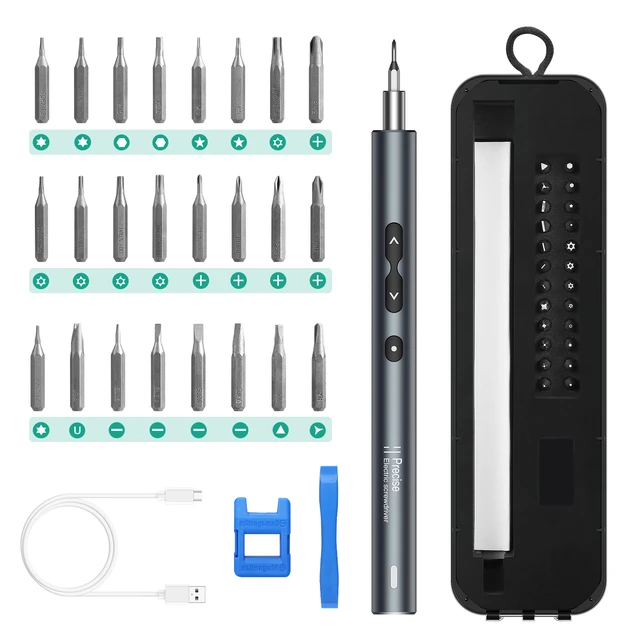 ORIA – tournevis électrique de précision 28 en 1, Kit d'outils de