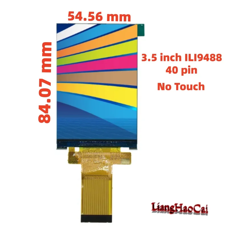High-Resolution Touch Panel TFT LCD Display Screen with IPS Full View and PCB Connector
