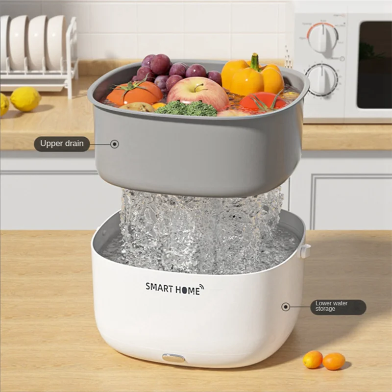 Multifunctional Washing Machine Home Fruit and Vegetable Washing Machine Convenient Fruit and Vegetable Washing