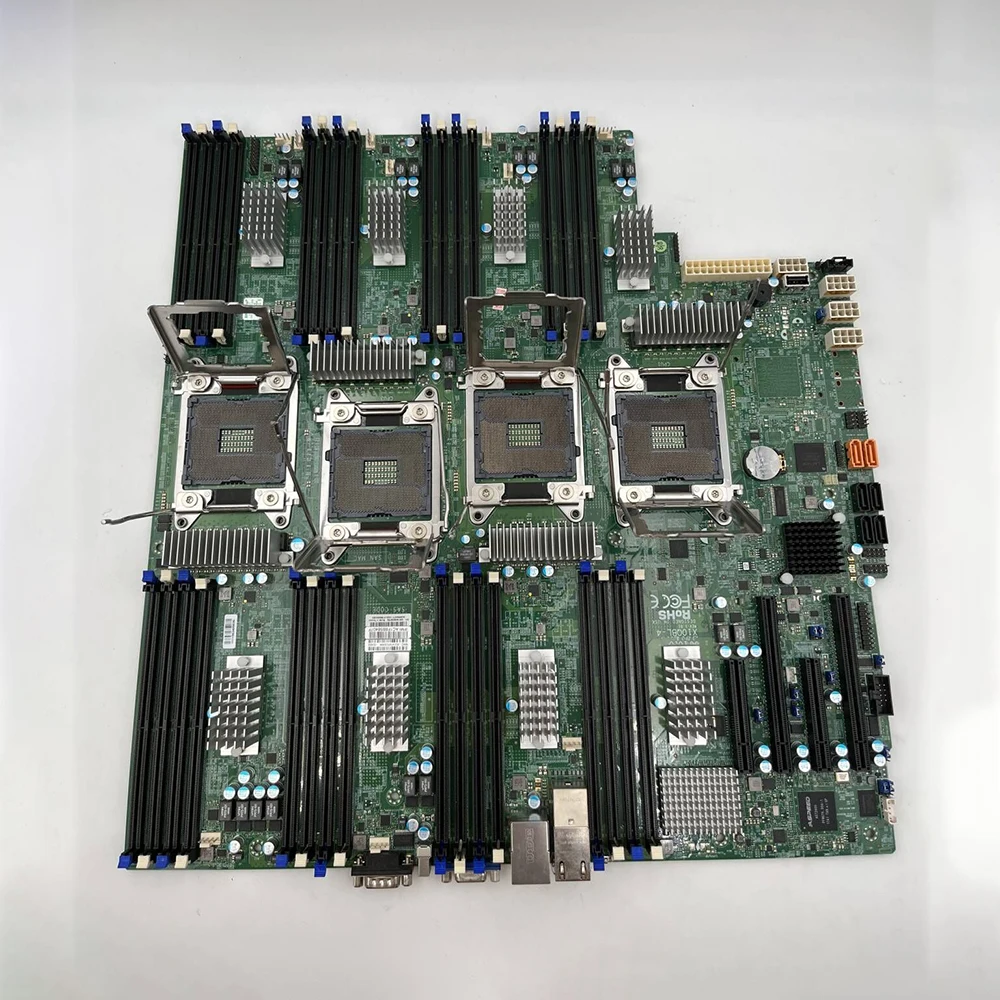 Server Motherboard Quad Socket R1 (LGA 2011) Supports Xeon Processor E7-4800 v4/v3 Family For Supermicro X10QBL-4