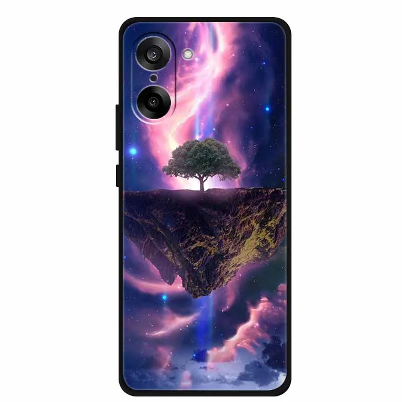 Sleek Black Soft Silicone Shockproof Phone Case