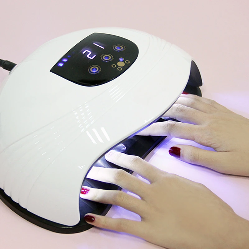 Wholesale Sun Gel Nail Lamp UV Light 180W New style Automatic Sensor Uv Led Nail Lamp