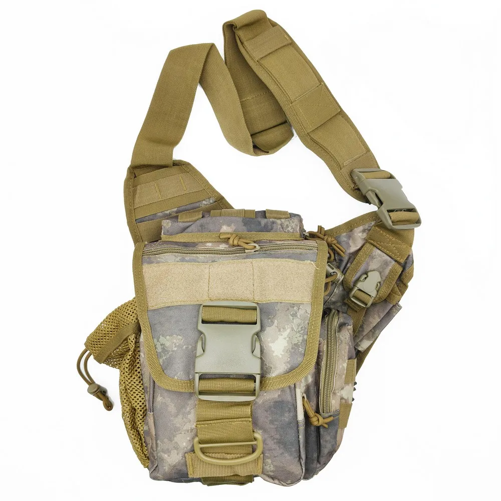 Outdoor Waterproof Hunting Messenger bag camo Shoulder Bag Cycling Crossbody Chest Single Bag Travel Climbing Camping Handbag 6
