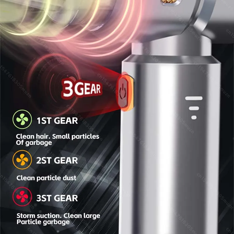 car vacuum cleaner high power portable handheld wireless brushless motor cleaning machine powerful air duster for home appliance Car Vacuum Cleaner High Power Portable Handheld Wireless Brushless Motor Cleaning Machine Powerful Air Duster for Home Appliance 5