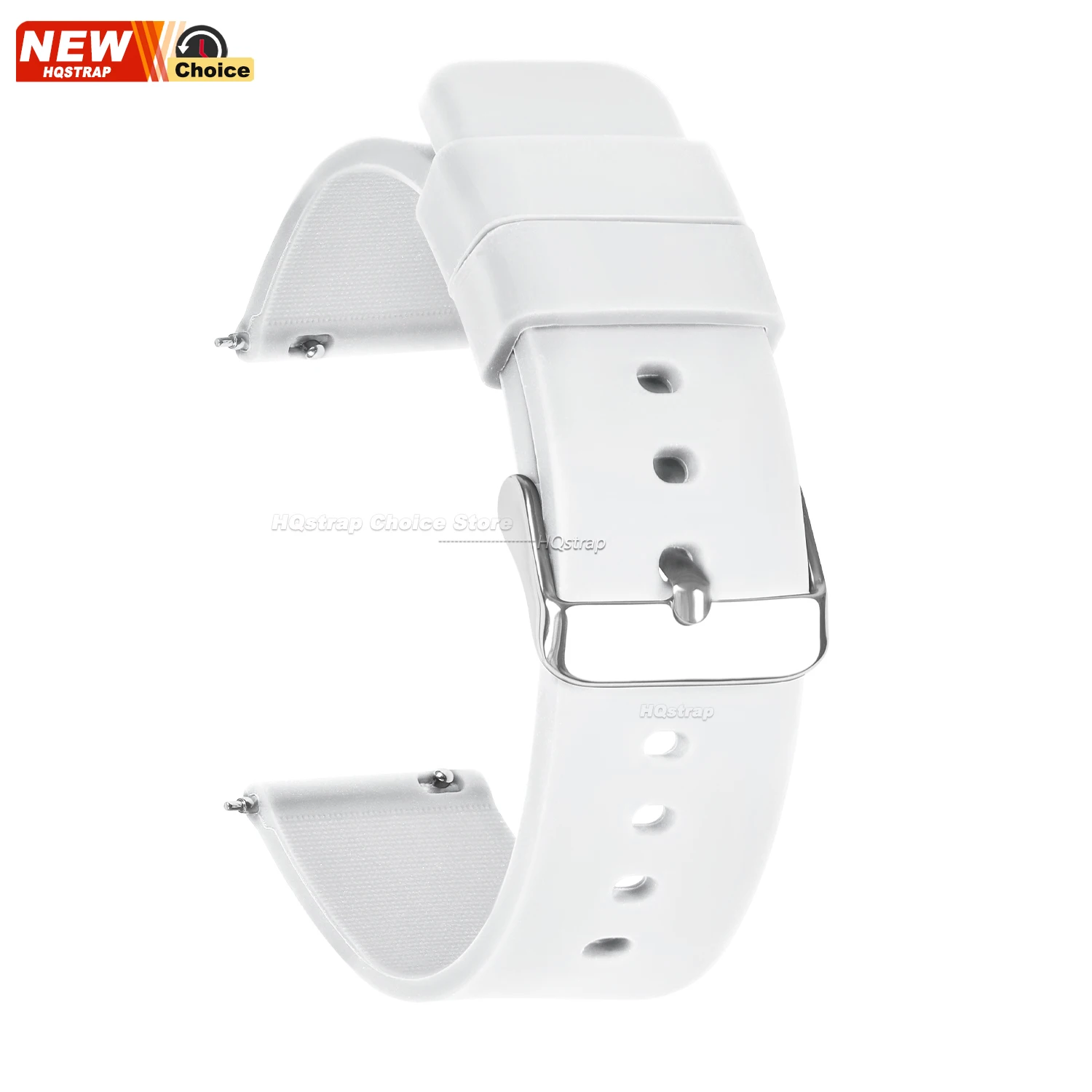 Gold Colorful Silicone Strap Universal Waterproof Wristband