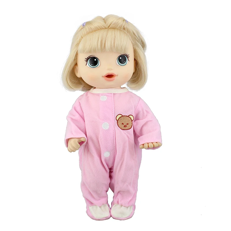 Doll Clothes Suit For 12 Inch 30CM Baby Alive Doll Toys Crawling Accessories